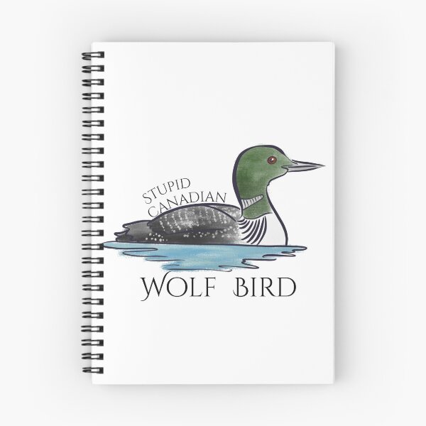 Item preview, Stupid Canadian wolf bird designed and sold by supersirene.
