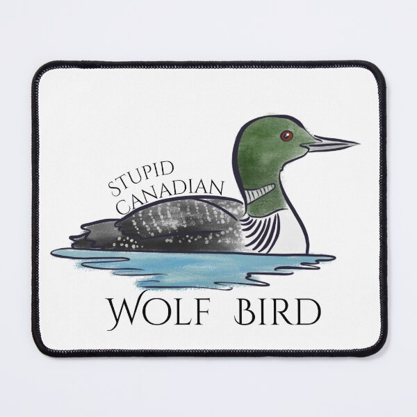 Item preview, Stupid Canadian wolf bird designed and sold by supersirene.