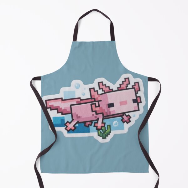 Item preview, Axolotl Pixel Art Pink Gamer Style designed and sold by Purpleclomb.