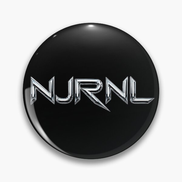 Item preview, NJRNL Chrome Logo – No Jump Rope No Life designed and sold by NJRNL Apparel .