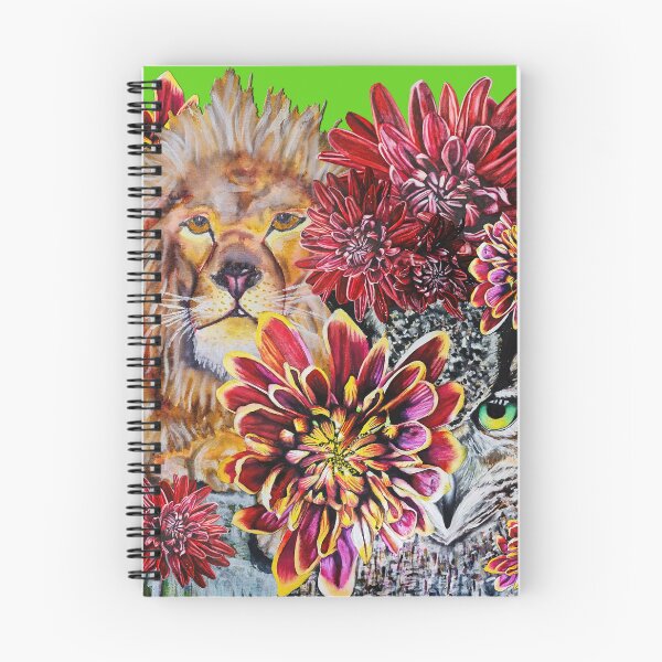 Item preview, Lion, Green Eyed Owl Background 7 designed and sold by nastiaart.