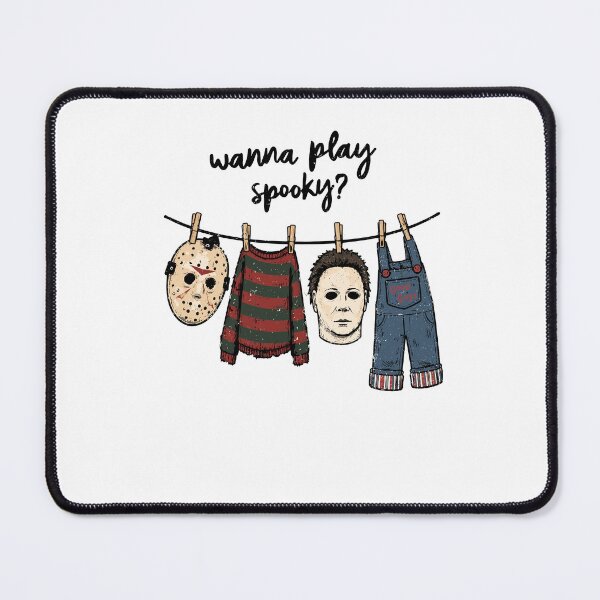Item preview, Wanna Play Spooky Funny Slasher Horror Movie Halloween designed and sold by nojany.