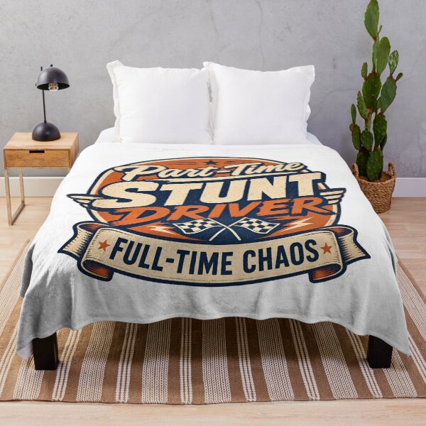 Item preview, Part‑Time Stunt Driver - Full‑Time Chaos designed and sold by Automotive Art by Greg.