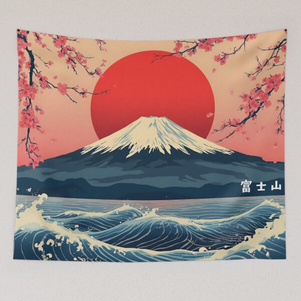 Item preview, Minimal Mount Fuji designed and sold by NomadikStudio.
