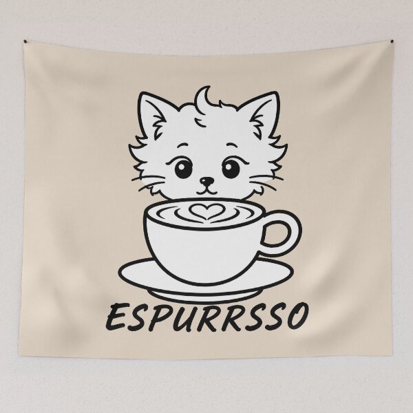 Item preview, ☕ BREWED BEASTIES COLLECTION ☕ - PET PALS - Espurrsso  designed and sold by WheelieGdArt.