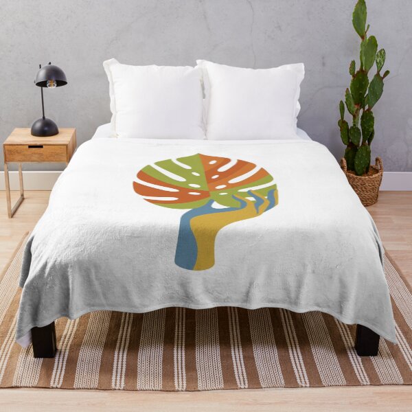 Item preview, Retro MCM Botanical Palm designed and sold by OddlySticky.