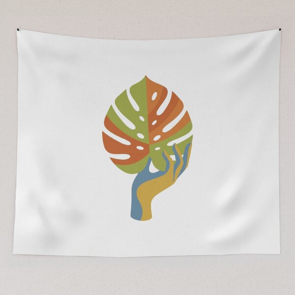 Item preview, Retro MCM Botanical Palm designed and sold by OddlySticky.