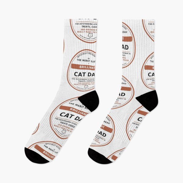 Item preview, Brilliant Cat Dad Gift | Funny Cat Father Award for Cat Lovers designed and sold by TheMeritBureau.