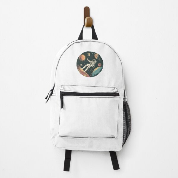 Item preview, Retro Astronaut Floating in Space Illustration designed and sold by Oddifys.