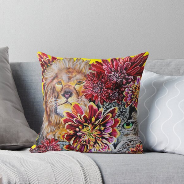 Item preview, Lion, Green Eyed Owl Background 8 designed and sold by nastiaart.