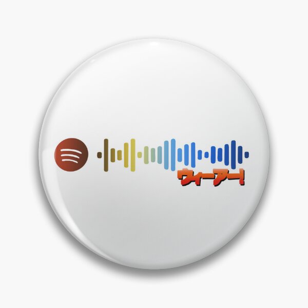 Item preview, ウィーアー! - One Piece Spotify Code designed and sold by TheNerdyMarket.
