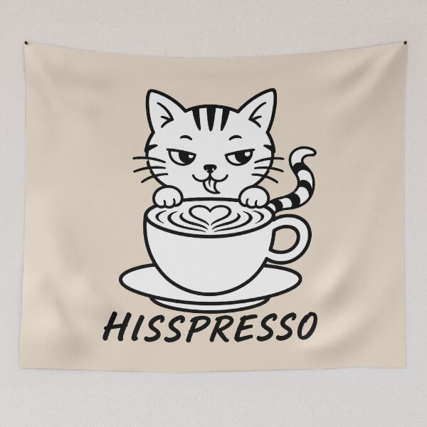 Item preview, ☕ BREWED BEASTIES COLLECTION ☕ - PET PALS - Hisspresso designed and sold by WheelieGdArt.