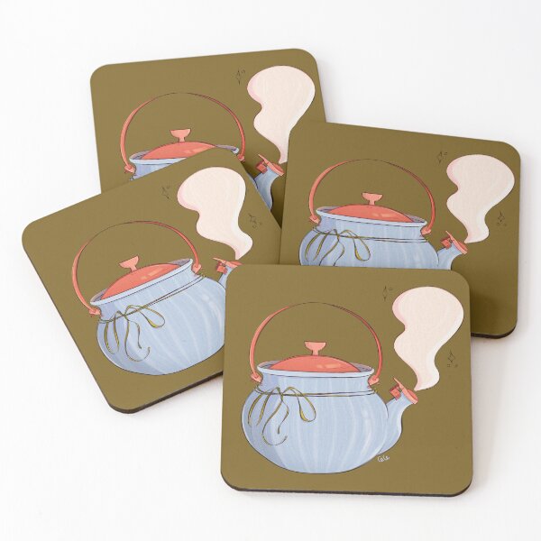 Item preview, Cozy Kettle Illustration designed and sold by DesignedByCece.