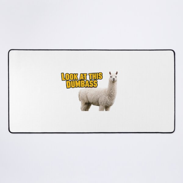 Item preview, LOOK AT THIS DUMBASS FUNNY LLAMA designed and sold by GoofyShopp.