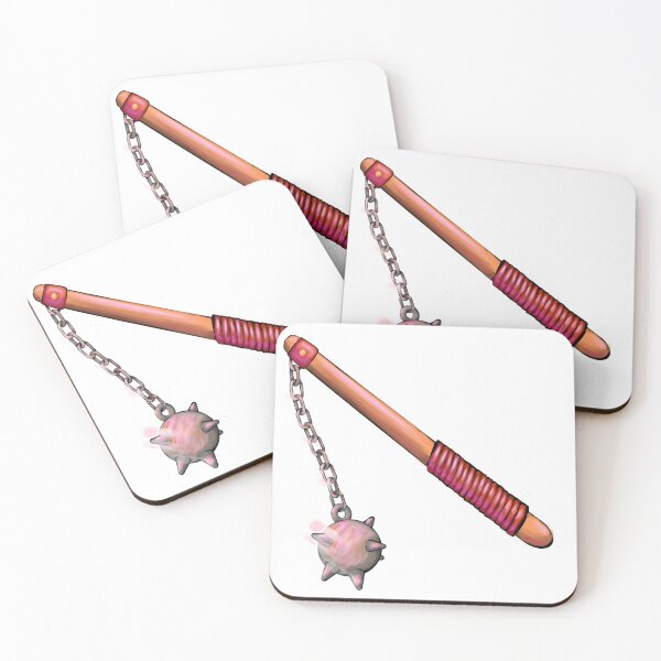 Item preview, Rainbow Sheen - Flail designed and sold by Cottontail Crafts.