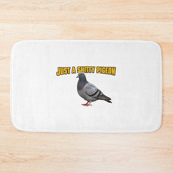 Item preview, JUST A SHITTY PIGEON FUNNY MEME designed and sold by GoofyShopp.