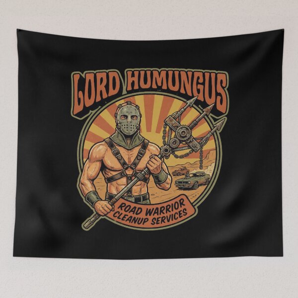 Item preview, Road Warrior Removal Service Logo Graphic For Men Women designed and sold by HicksAgu.