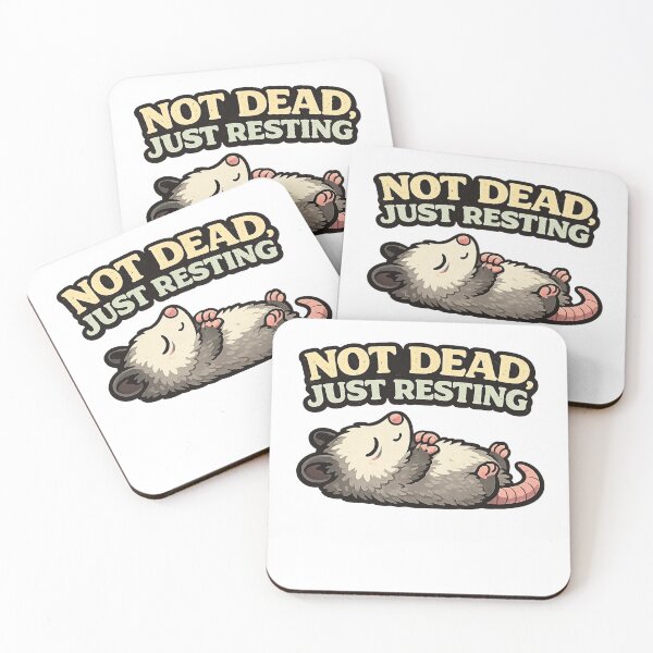 Item preview, Not Dead, Just Resting designed and sold by EastEndTownie.