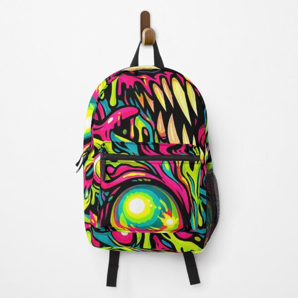 Item preview, Trippy Monster Eye Pattern - Neon Psychedelic Creature Art designed and sold by Prime Wardrobe.