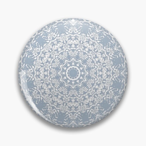 Item preview, Dusty Blue Lace Kaleidoscope Mandalas designed and sold by FawnFeatherCo.