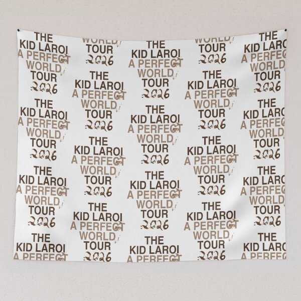 Item preview, The Kid LAROI A Perfect World Tour 2026 Concert Fan designed and sold by nojany.