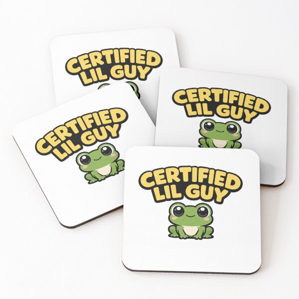 Item preview, Certified Lil Guy Cute Frog designed and sold by EastEndTownie.