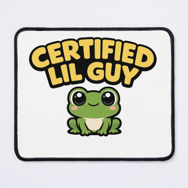 Item preview, Certified Lil Guy Cute Frog designed and sold by EastEndTownie.