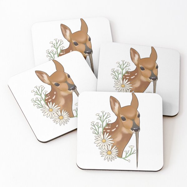 Item preview, Fawn Eating Snake designed and sold by Sonderdaisies.