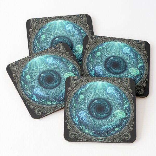 Item preview, Deep Sea Portal Eye designed and sold by OddlySticky.