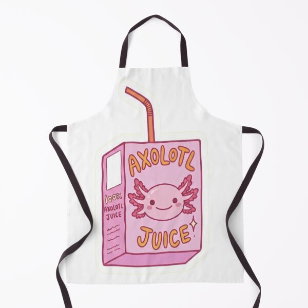 Item preview, Kawaii Axolotl Juice Box - Cute Pink Axolotl Illustration designed and sold by Purpleclomb.