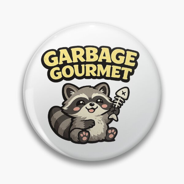 Item preview, Garbage Gourmet Cute Raccoon designed and sold by EastEndTownie.