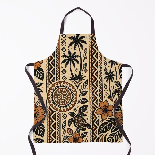 Item preview, Polynesian Pattern | Tropical Island Tapa Cloth Style designed and sold by Myra365Art.