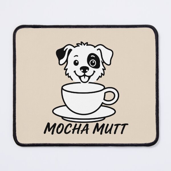 Item preview, ☕ BREWED BEASTIES COLLECTION ☕ - PET PALS - Mocha Mutt designed and sold by WheelieGdArt.