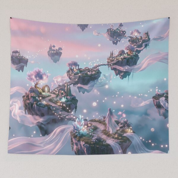 Item preview, Clouds Sky Planet Fantasy RPG Sci Fi Art designed and sold by ART ATTACK ZONE.