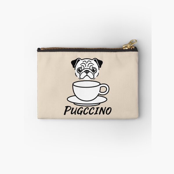 Item preview, ☕ BREWED BEASTIES COLLECTION ☕ - PET PALS - Pugccino designed and sold by WheelieGdArt.