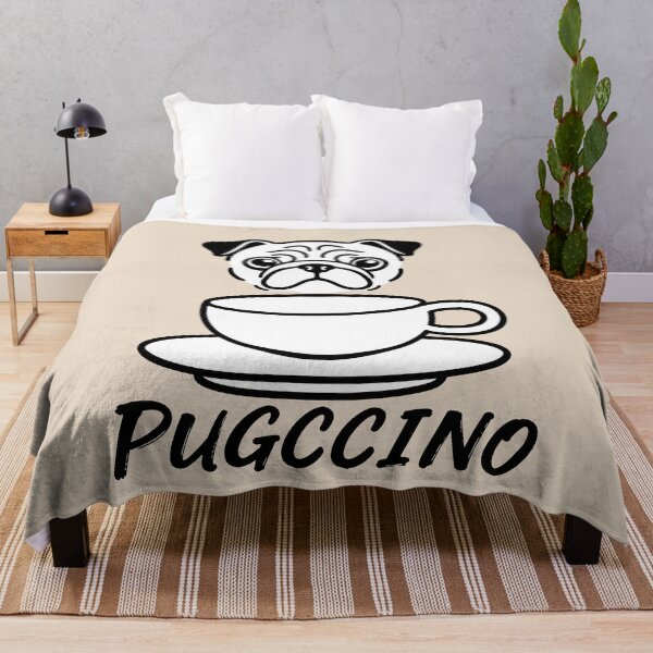 Item preview, ☕ BREWED BEASTIES COLLECTION ☕ - PET PALS - Pugccino designed and sold by WheelieGdArt.