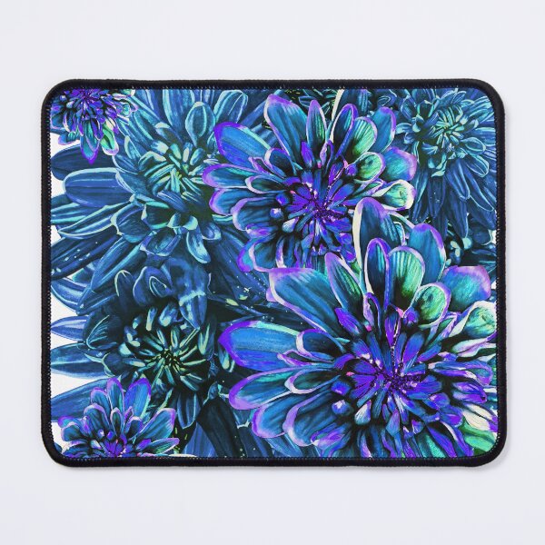 Item preview, Light Blue Chrysanthemums 1 designed and sold by nastiaart.
