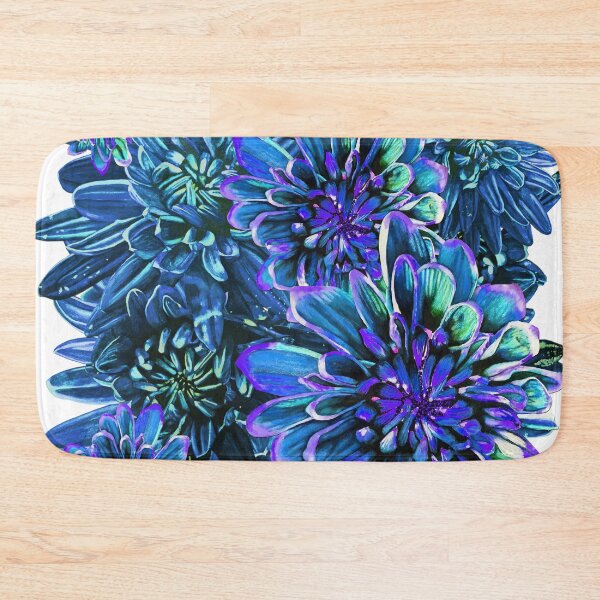 Item preview, Light Blue Chrysanthemums 1 designed and sold by nastiaart.