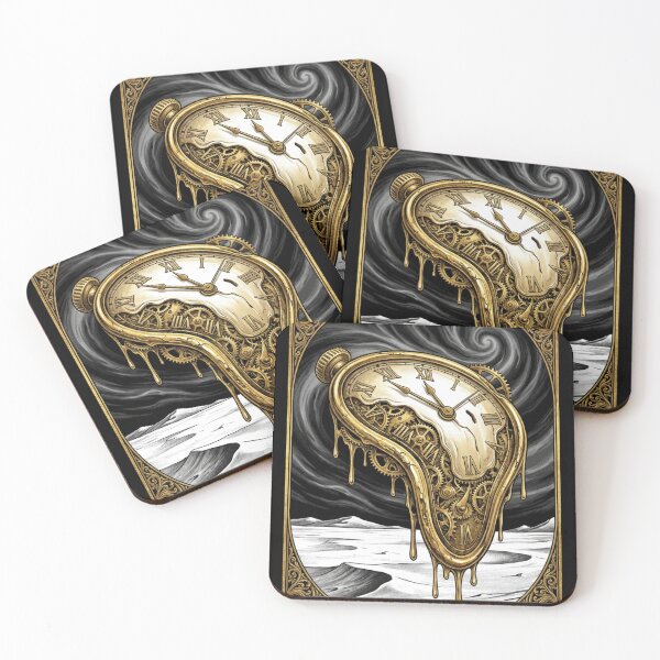 Item preview, Timeless Watcher Surreal Clock designed and sold by OddlySticky.