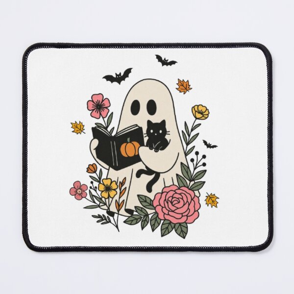 Item preview, Cute Halloween Ghost Reading designed and sold by stzl26.