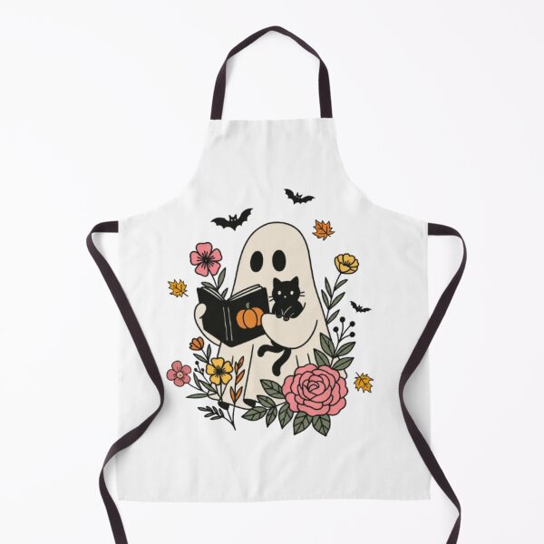 Item preview, Cute Halloween Ghost Reading designed and sold by stzl26.