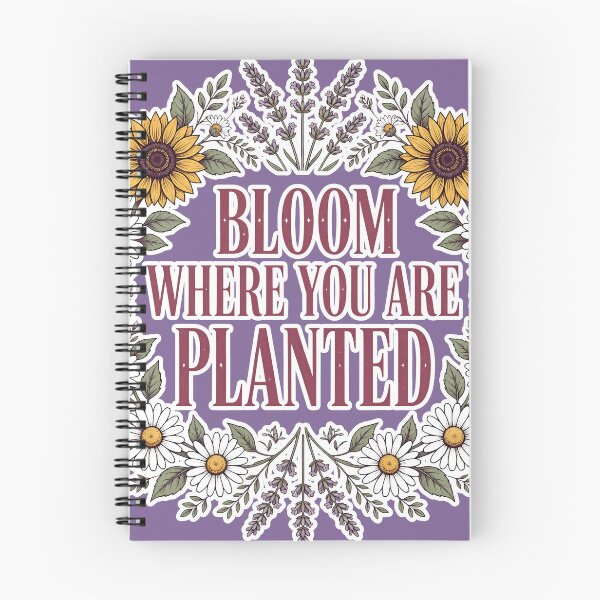 Item preview, Bloom Where You Are Planted designed and sold by ConElAlma.