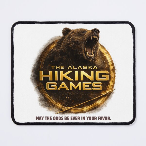 Item preview, The Alaska Hiking Games, May the odds be ever in your favor. designed and sold by AlaskaExtreme.