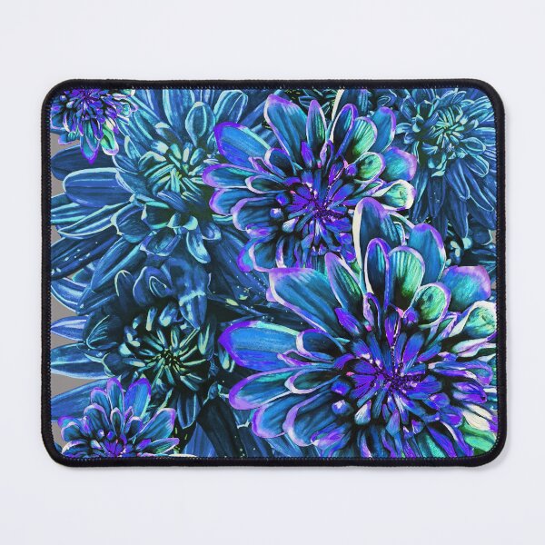 Item preview, Light Blue Chrysanthemums 2 designed and sold by nastiaart.