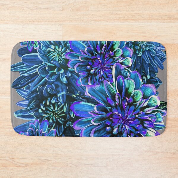 Item preview, Light Blue Chrysanthemums 2 designed and sold by nastiaart.