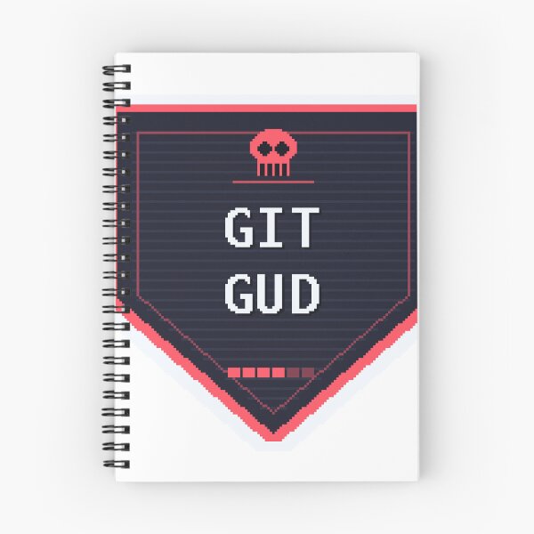 Item preview, Git Gud — Funny Souls Gamer Sticker designed and sold by One More Run.