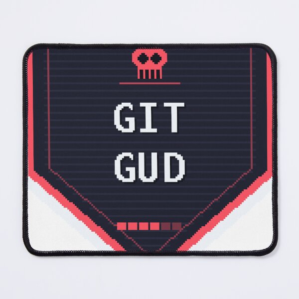 Item preview, Git Gud — Funny Souls Gamer Sticker designed and sold by One More Run.