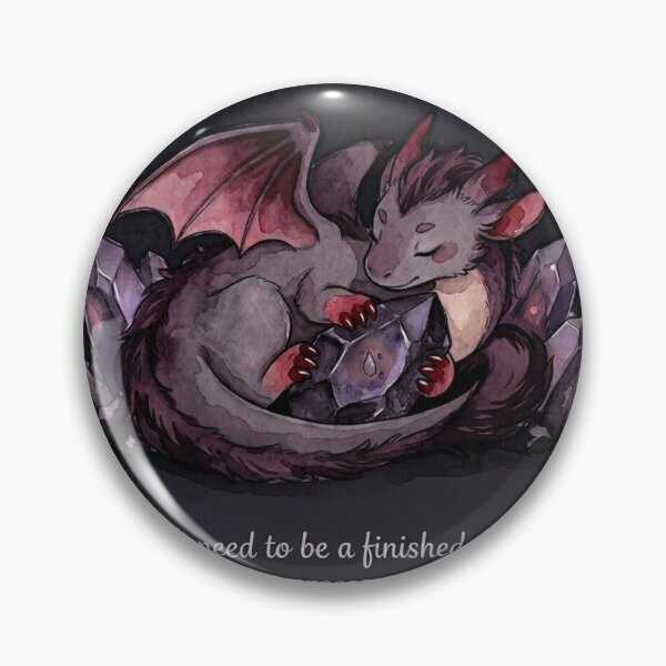 Item preview, Little dragon sleeping with a motivational message designed and sold by Purpleclomb.