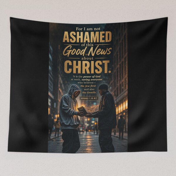 Item preview, Romans 1:16 NLT - JCTRUTHER designed and sold by JCTRUTHERshop.