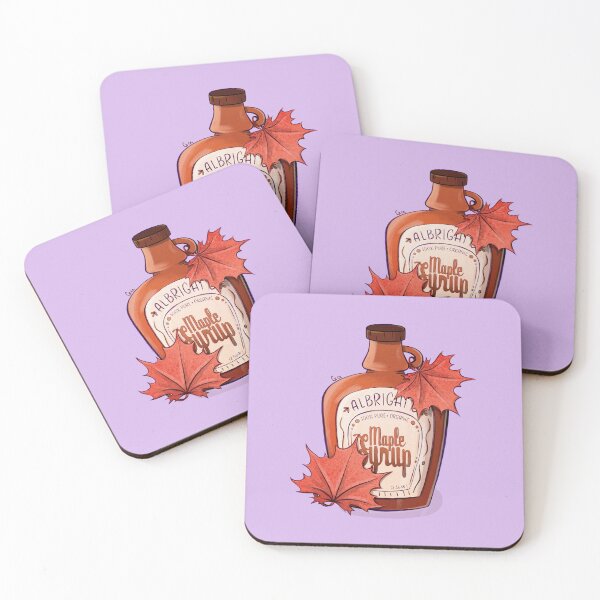 Item preview, Albright's Maple Syrup Illustration designed and sold by DesignedByCece.